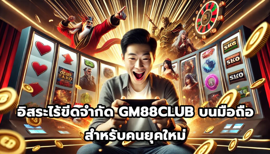 อิสระไร้ขีดจำกัด GM88CLUBบนมือถือ สำหรับคนยุคใหม่-3